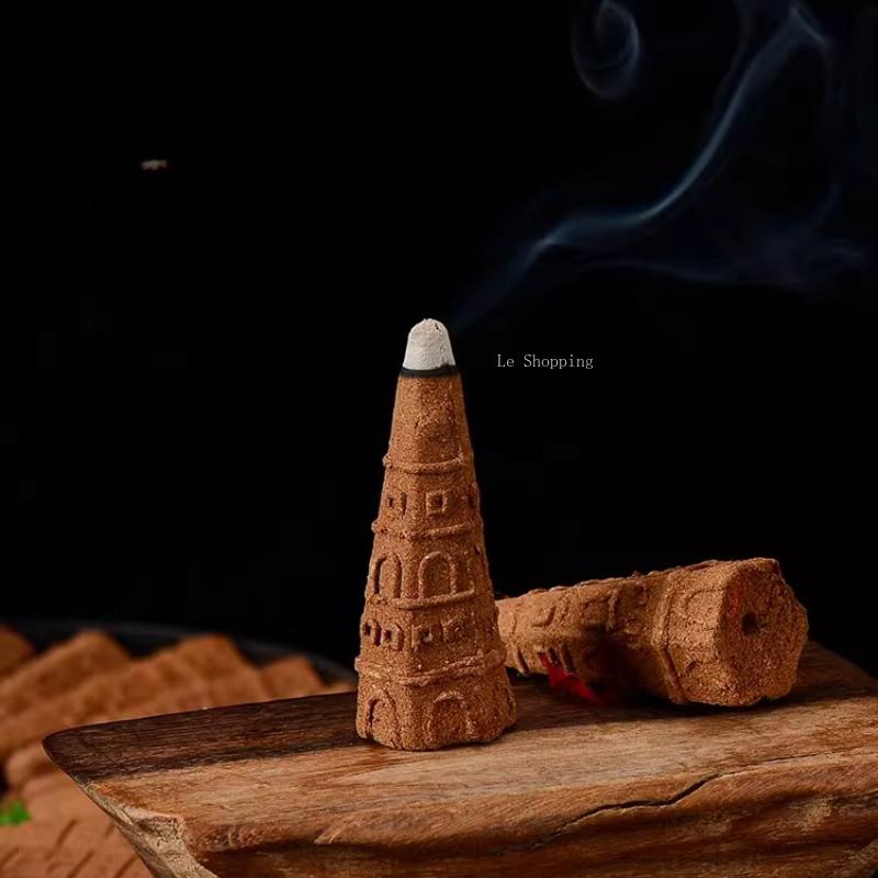 Smoke Supply Shi Zi Cone Incense Tibetan Incense Temple Worship Buddha Zen Meditation Home Indoor Purify The Air Calm The Mind