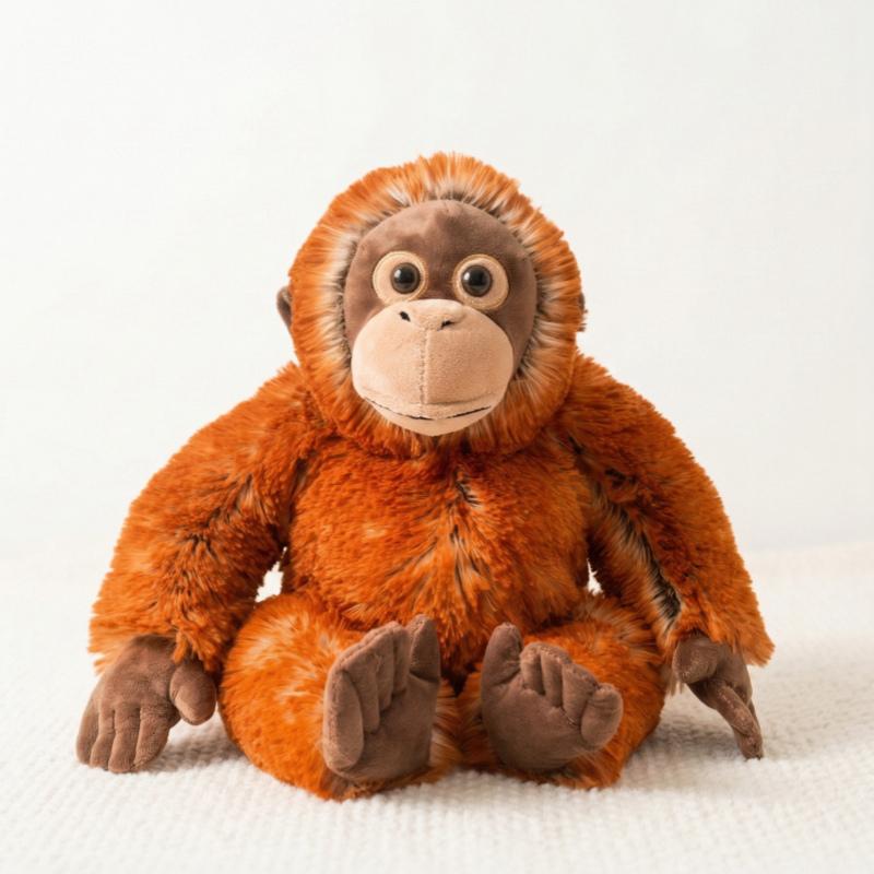 Simulatie Gorilla Levensgetrouwe Aap Orang-oetan Pluche Speelgoed Cartoon Knuffeldieren Pluche Speelgoed voor Kinderen Verjaardagscadeaus Decoratie about 25-30cm