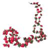 2 Pcs Rose Garlands Artificial Rose Vines Faux Flower Garlands