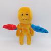 New Poppy Playtime Player Plush Toy Yellow Employee Soft Stuffed Doll with Red Blue Grab Pack Hands Game Character Plushie for Fans Kids Birthday Gift