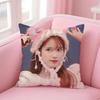 singer versatile IU LLee Jieun Cushion Cover Pillow Case Soft Skin Friendly Fabric  Concealed Zipper