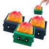 1/3Pcs Dumpster Fire Clickie Fidget Emotional Support Office Desk Decor Ornament 3D Printed Fidgetstoy Stress Relief Sensory Toy