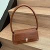 Premium Textured Bag Women's New Retro Small Square Bag Niche Simple Underarm Bag Versatile Shoulder Messenger Bag