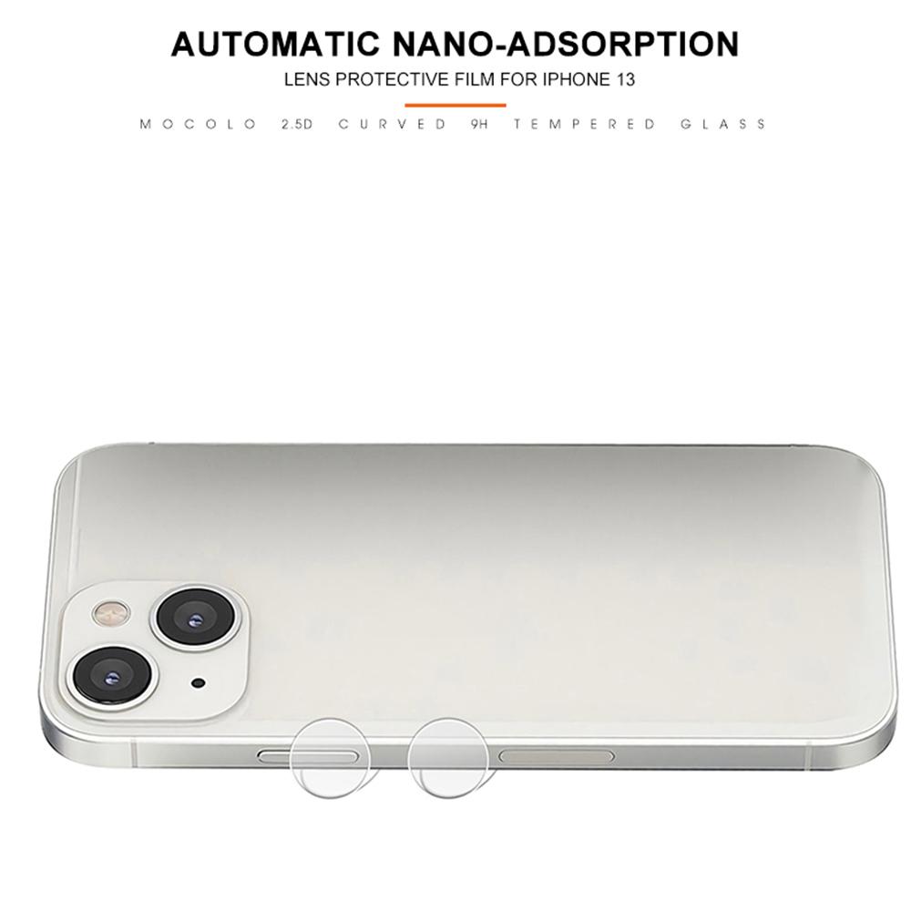 

MOCOLO Ultra Clear Anti-fingerprint Tempered Glass Camera Lens Protector Film for iPhone 13 6.1 inch Type A