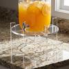 Acrylic Beverage Kettle Support Bracket Transparent Foods Organizer Stand  Kitchen