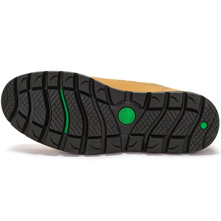 Timberland Látkové Protiskluzové Odolné Vysoké Venkovní Funkční Boty Pánské Boty Hnědo-Žluté A5UJ1