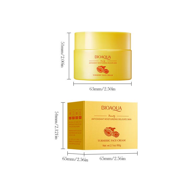Turmeric Antioxidant Moisturizing Cream Improves Facial Fine Lines, Wrinkles, Whitens and Nourishes Turmeric Cream
