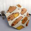 Capybara Themed Travel Umbrella-8 Ribs Automatic Opening and Closing, Portable Folding Design, Compact and Stylish Umbrella Suitable for Out