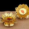 Stands Incensecone Waterfall Incense Burner Lotus Lamp holder Decoration Brass
