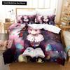 3D Print Anime Atelier Sophie Bedding Set Duvet Cover Bed Set Quilt Cover Pillowcase Comforter King Queen Size Home Textiles