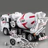 1/40 Legierung Elektrischer Betonmischer LKW Modell Diecasts Metall Schwerer Zementmischer LKW Fahrzeuge Automodell Ton und Licht Kinderspielzeug Geschenk