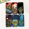 Ninjas Anime T-Turtles Cartoon Phone Case for OPPO A80 A18 A16 A40 A17 A15 A38 A78 A79 A54 A57 A12 A60 4G 5G Protective Cover