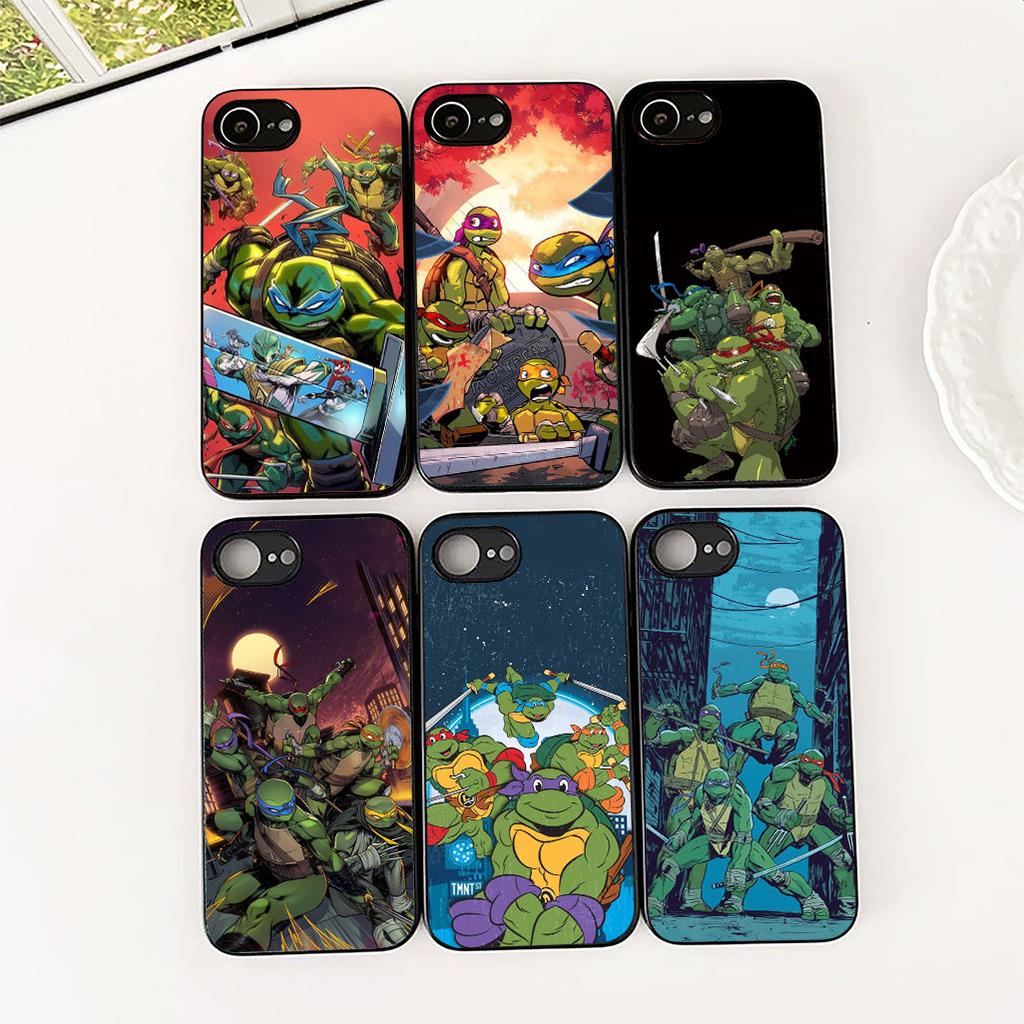 Ninjas Anime T-Turtles Cartoon Phone Case for OPPO A80 A18 A16 A40 A17 A15 A38 A78 A79 A54 A57 A12 A60 4G 5G Protective Cover