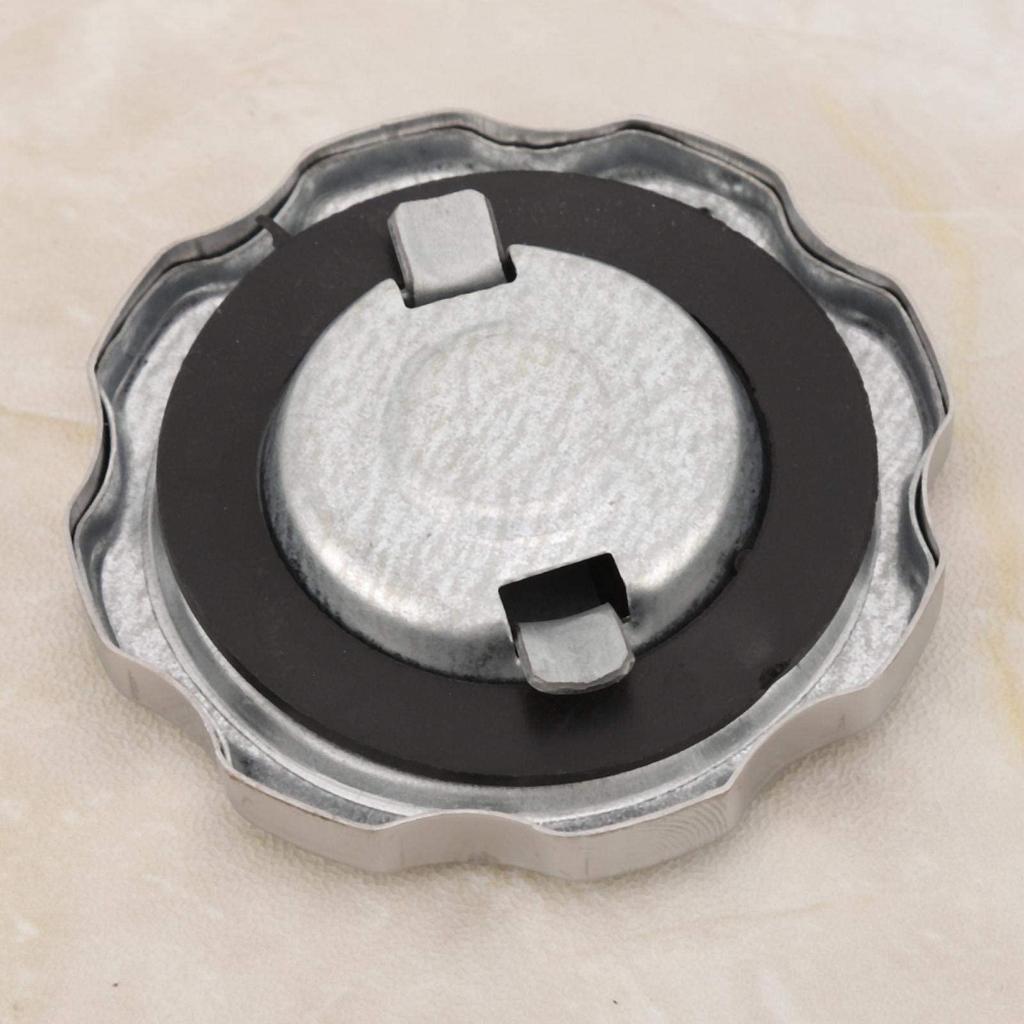 Entatial Tank Cap, Iron + Rubber Fuel Cap Engine Unit Fuel Tank Cap Fits