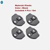 Car Door Lock Protective Cover Trim For Tesla Model Y  - 2024 Protect Door Lock Stopper Limiting Black Plastic Accessories
