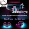 Voice-Controlled LED Trendy Light-Up Shutter Glasses for Festivals
