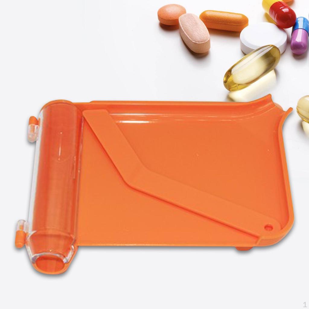 Tablet Counting Tray Dispenser Comfortable Grip Lightweight Practical Clear Lid Professional for
