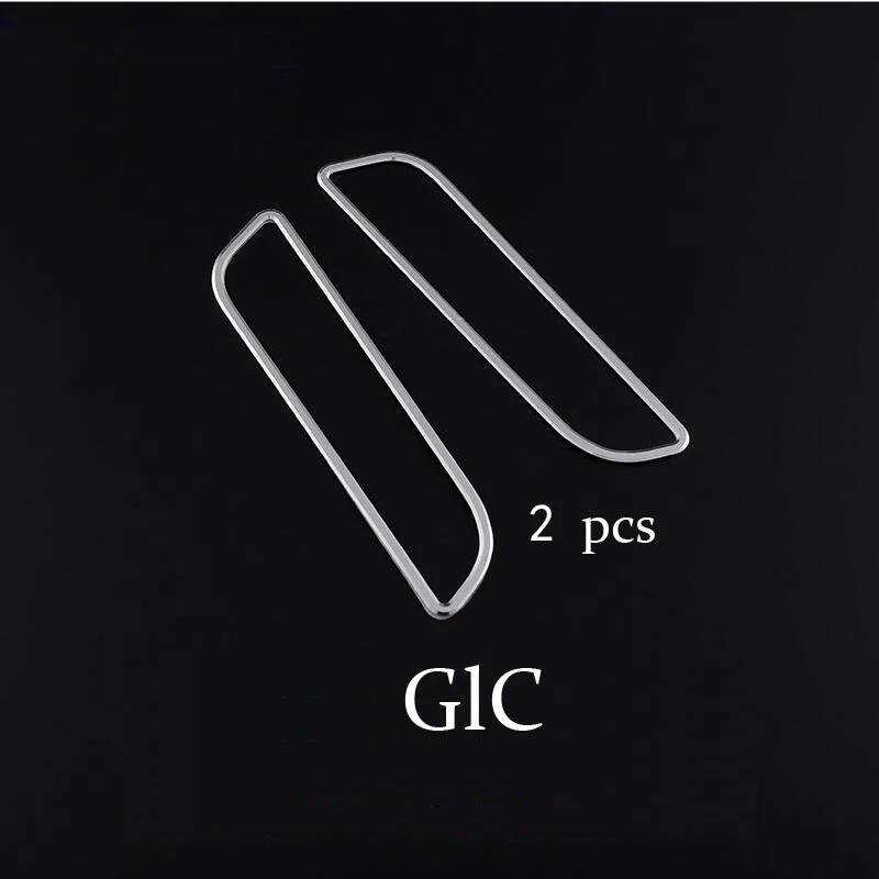 Automotive Parts for Mercedes Benz C-E-Class W205 W213 GLC Automotive Styling Center Control CD Function Button Decorative Frame