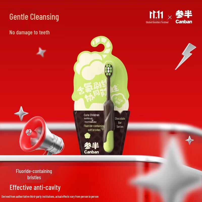 

Can Ban Kids Fluoride Soft Toothbrush