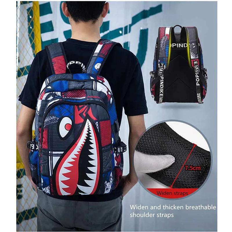Diebstahlsicherer Rucksack Herren Wasserdichter Rucksack Rucksäcke für Damen aus Stoff Lässiger Reiserucksack Oberstufenschüler Schultasche