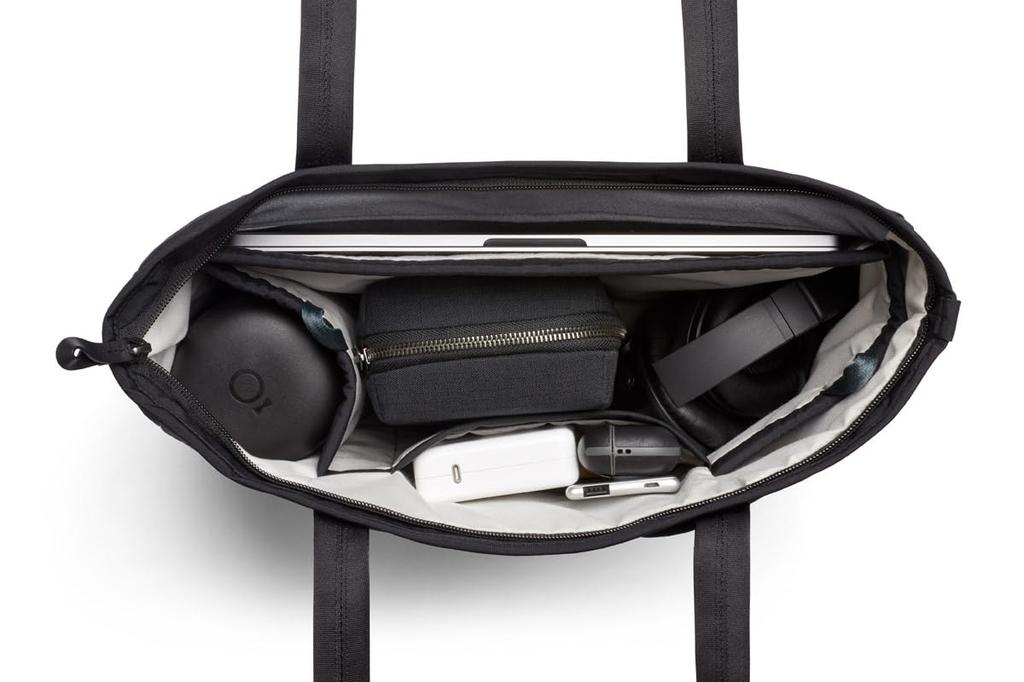 Bellroy Tokyo Tote Compact Torba na Laptopa, Pojemność 12L - Raven