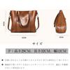 [7-livehouse] Women's Tote Bag, Large Capacity PU Leather Shoulder Bag, Fits A4 Size, 2-Way Shoulder Strap, Inner Pocket, Crossbody Bag, Popular for