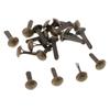 200 Pieces Mini Round Fasteners Metal Brads Paper Fasteners Scrapbooking Embellishment