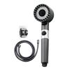Filter Showerhead Powerful Pressurization Large Flow Shower Head Adjustable 4 Modes Replacement Parts Bathroom Accessories