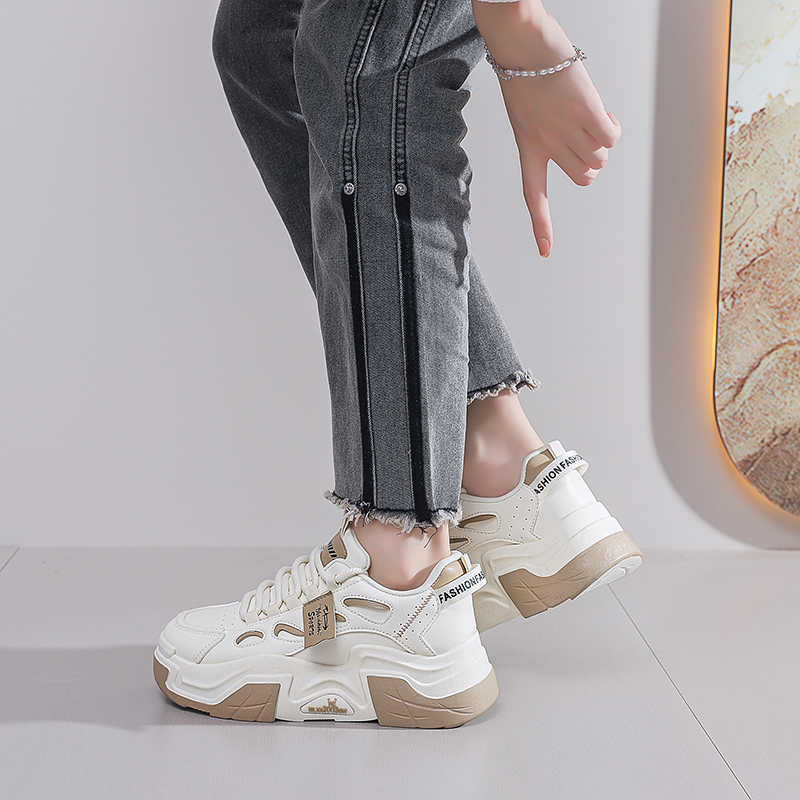 Fashion Camp Playform Women's Running Shoes Mary Jane Summer Boots Women Transparent Sneakers Sports Play Famous Sepatu Idea Mobile