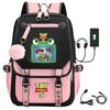 Toy Story 5 Printed Canvas Backpack With Breathable Design For Middle School Students And Travel