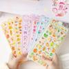 3D Puffy Stickers for Kid Cute Cartoon Animal Decals for Journal Phone Case Sparkle Craft Stickers for Children DIY Scrapbooking