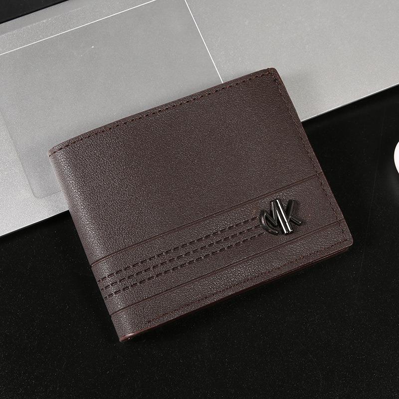 Short Men's Wallet, Business Casual Soft Wallet, Multi-card Large-capacity Small Wallet, Men's Wallet.