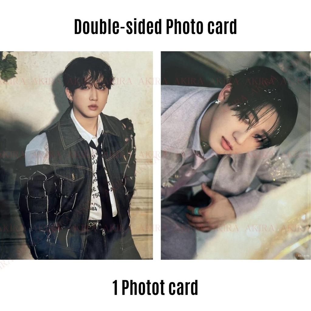 STRAY KIDS JAPÓN 3er MINI ÁLBUM Hollow TARJETA FOTOGRÁFICA DEL ÁLBUM POB DE JAPÓN LUCKYDRAW