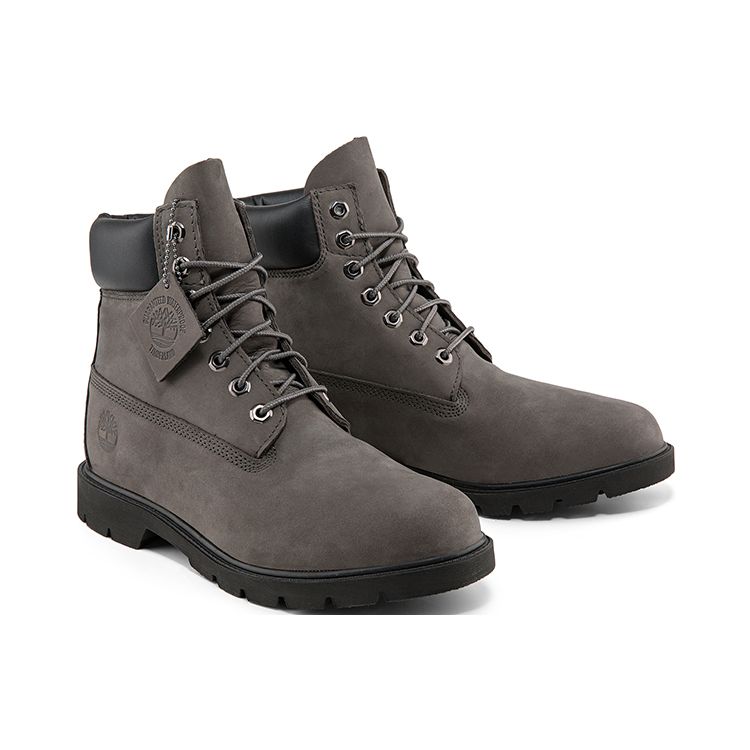 Timberland 6 Inch Outdoor Casual Short Martin Boots Men Boots Dark-Gray A1FLIW