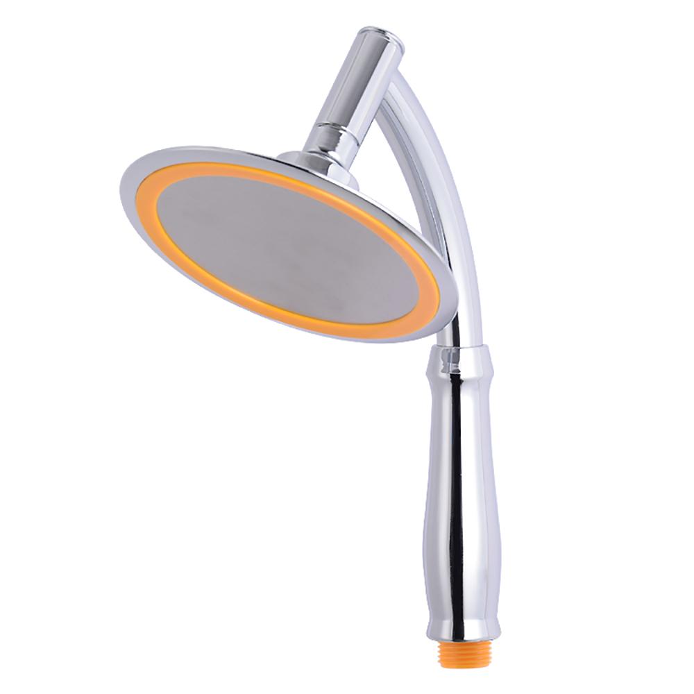 

6 Inch High Pressure 360 Degrees Rotation Large Round Big Rainfall Sprayer Bathroom Hand Held Shower Head Accessories Faucet Spa 6 inch