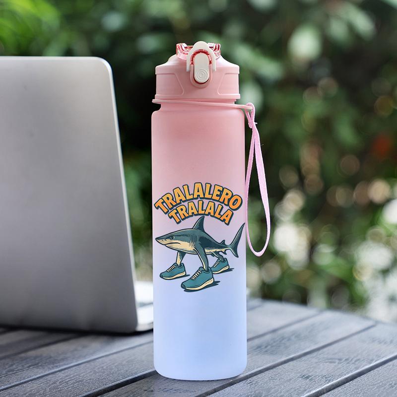 Tuang Tuang Tuang Printed 750Ml Water Bottle Anime Cartoon Large Capacity Drinking Cup Portable Outdoor Sports Water Cup Children Gift