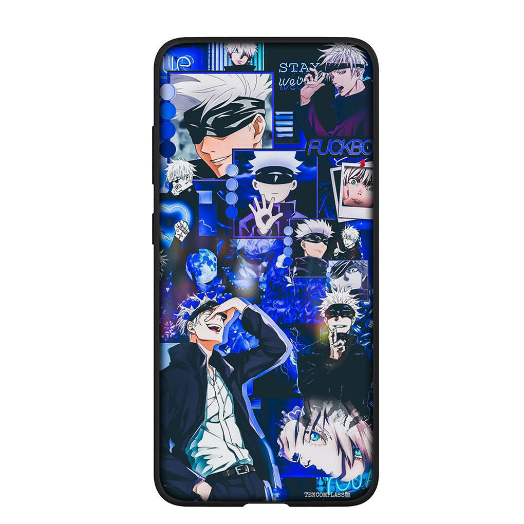 Case for iPhone 17 16 15 Xiaomi Poco F8 F7 X7 X6 M8 C85 C75 C71 Redmi Note 14 13 12 11 Pro Max A3 A4 14C 13C 15C Cute Gojo Satoru Jujutsu Kaisen Cover