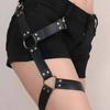 leather leg harnesses for men street style leg harness leather harness belt female street style,leather garter belt harness