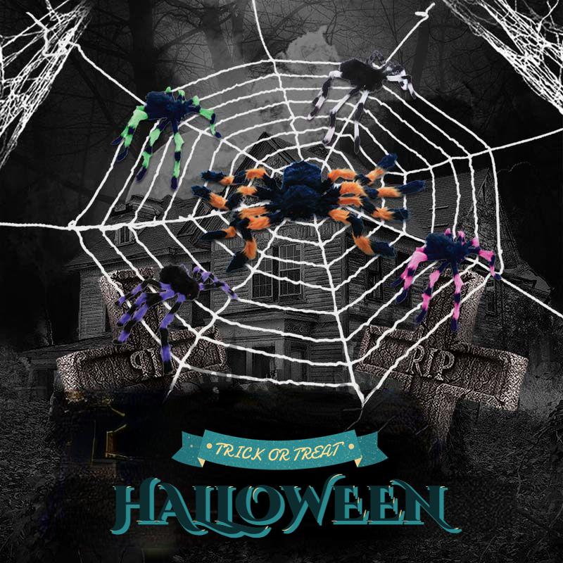 Fake Spider Realistic Plush Tricky Toy Spider Model High Simulation Toy Prank Halloween