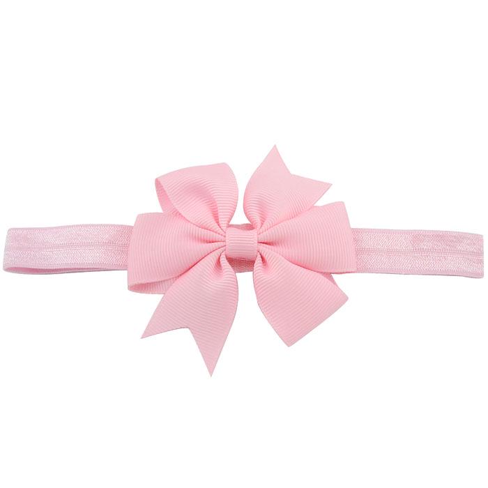 

20 Colors 1Pieces Baby Girls Grosgrain Ribbon Bow Hair Band For Newborns Young Children 7.62 CM Hair Band Kids Hair Accessories