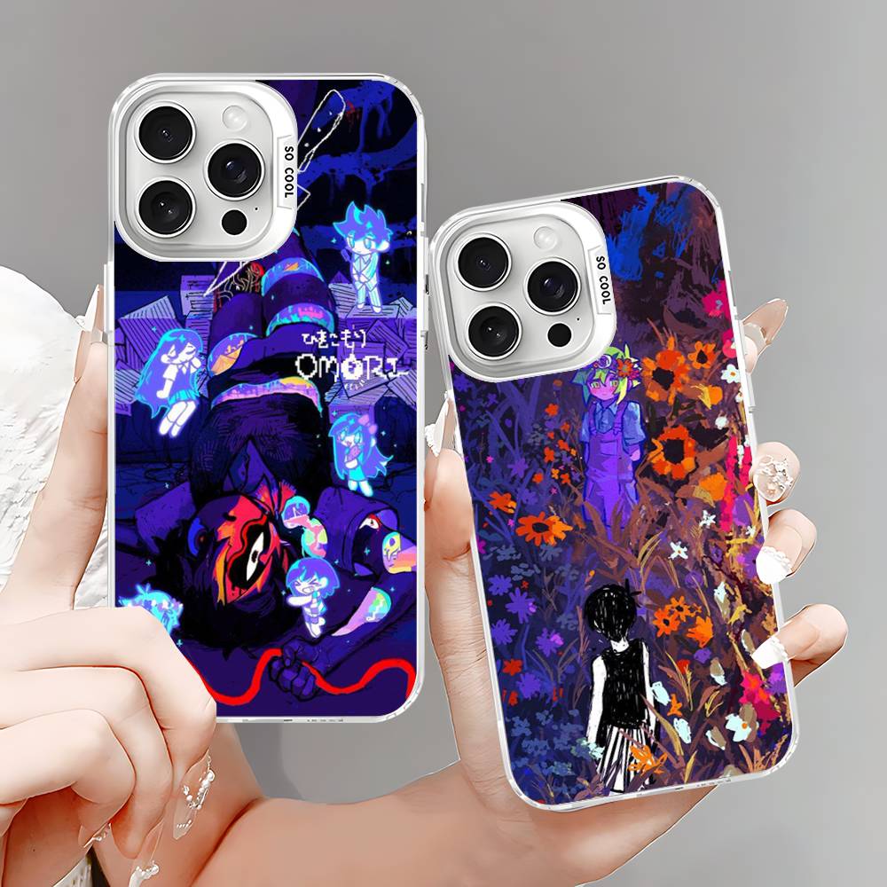 O-Omori Game Phone Case for iPhone 17 16 Plus Pro Max 15 14 13 12 11 Matte Colorful Covers