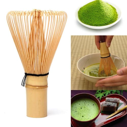 [No-Brand] Bamboo Chasen Whisk for Matcha Powder, Whisk, Tea Ceremony Accessory, Sizes 75-80