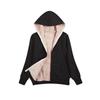 Women's Casual Zip Up Hoodie Sweatshirt Winter Warm Jacket Fleece Coat Drawstring Long Sleeve Solid Color Outerwear