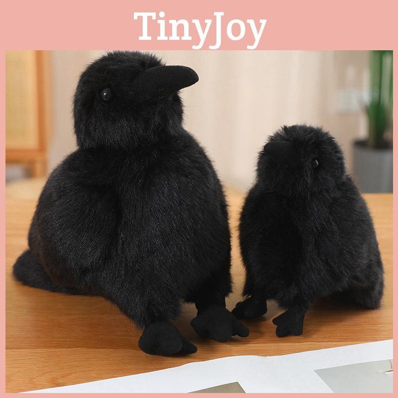 Toys Plush Crow Animal Stuffed Dolls Room Bed Decoration Cartoon Gifts Kids