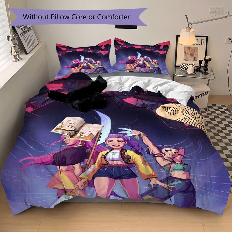 Witch Hunt Bedding 3 Piece Set Hd Print Duvet Cover Pillowcases For Teens Adult Bedroom Decoration Christmas Gift C9211235