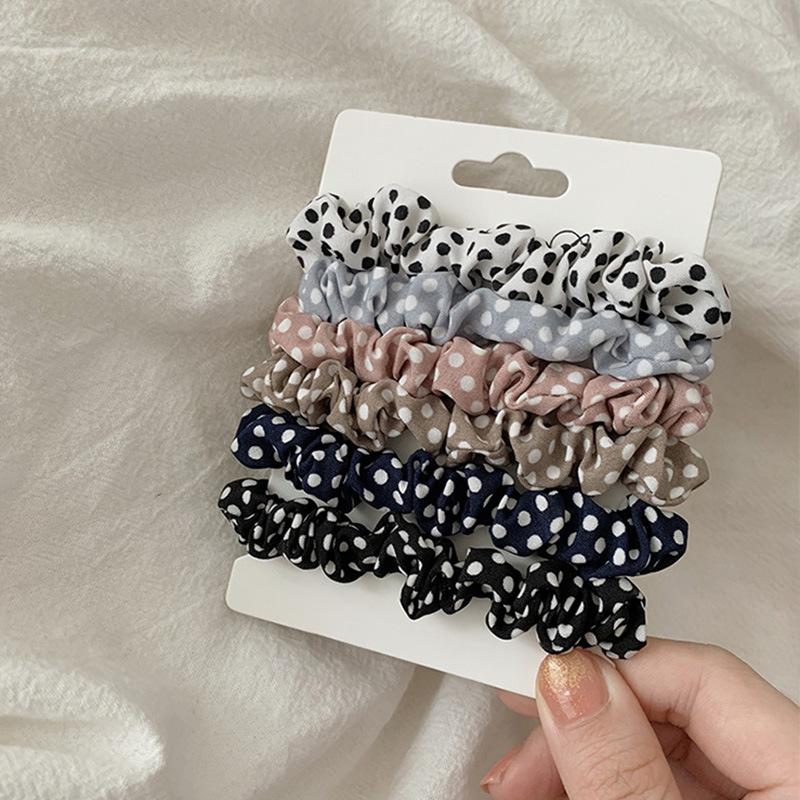 1pc organza fashion skirt shape large intestine hair tie new mesh pleated head flower hair rope tie head band hair ornament