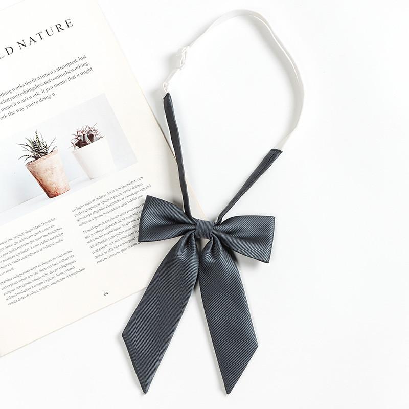 Childrens Lattice Pattern Necktie With Striped Polyester For Casual School Wear