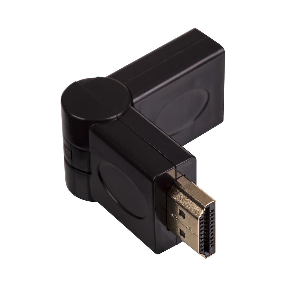 Hdmi - Hdmi 1.4 Adapter Akyga Ak-Ad-40 180 Degree Adapter 4K Barrel /F