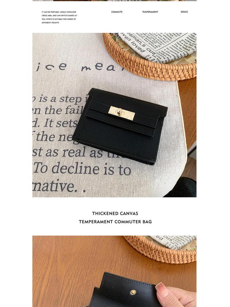 Women's High-end Accordion Coin Purse with Multi-card Slots