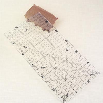 30 * 15 Cm Patchwork Ruler Quilting Tools High Grade Acrylic Material Transparent Ruler Scale School Supplies